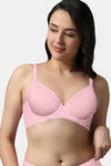 Amante Padded Wired Full Coverage Super Support Bra - Lilac Pink — thumbnail 1